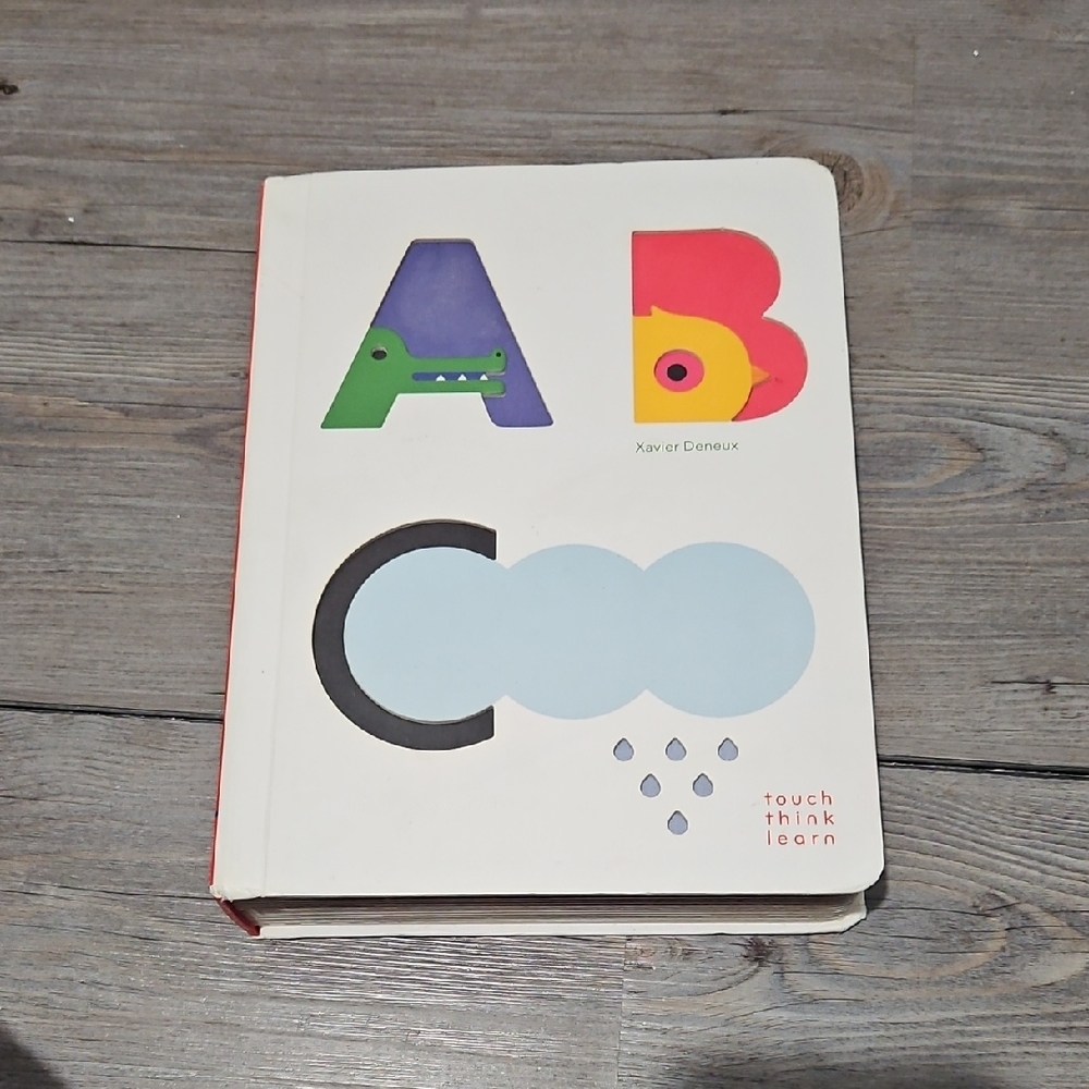 TouchThinkLearn ABC Book - Baby Toddler Book - Xavier Deneux